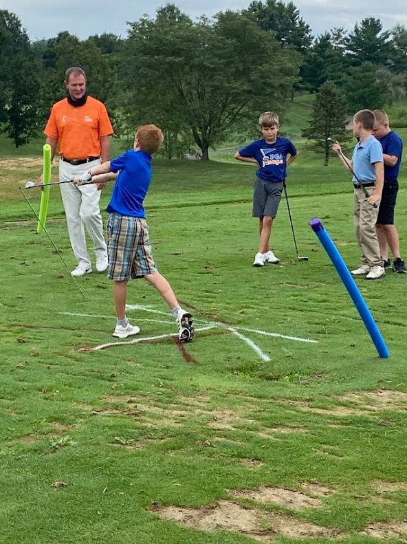 Junior golf coaching at EagleSticks