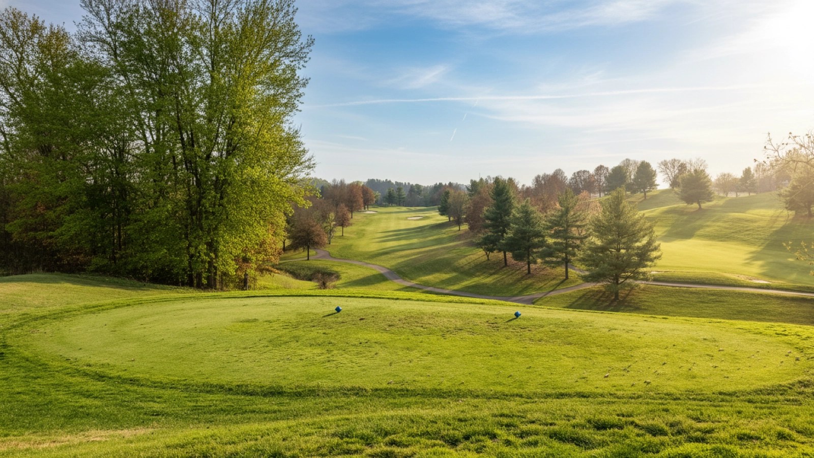 Hole 18 at EagleSticks Golf Club
