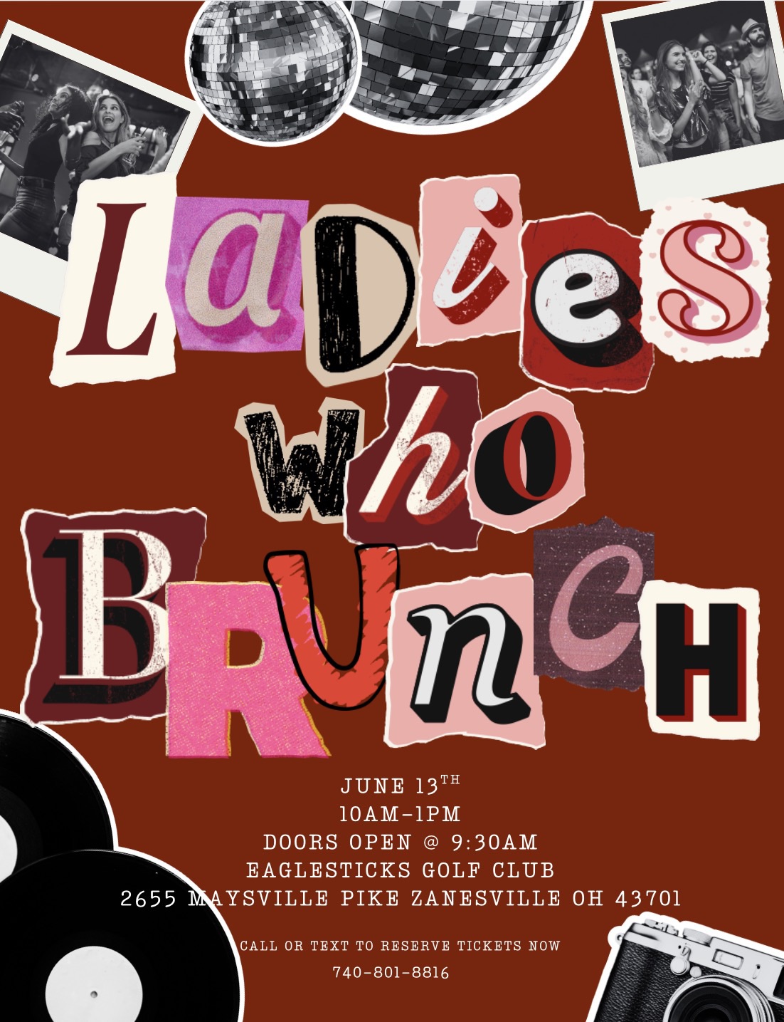 Ladies Who Brunch at EagleSticks