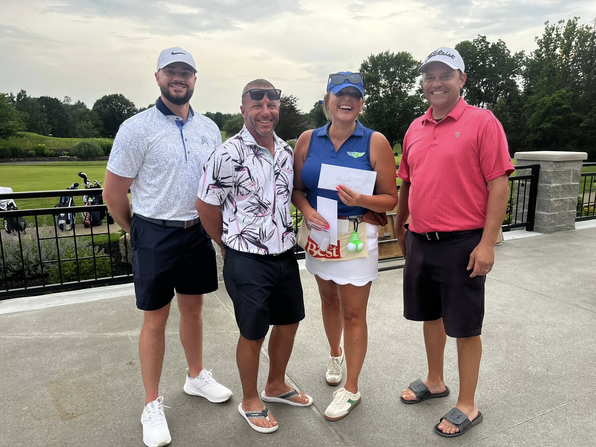 Shrivers Hospice Foundation Golf Outing group photo
