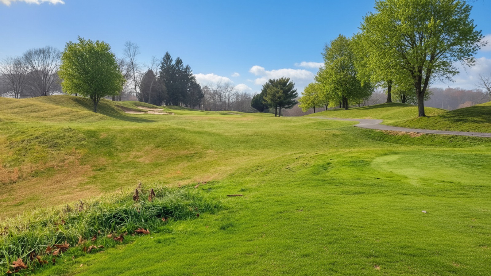 Hole 2 from Tee Box at EagleSticks Golf Club