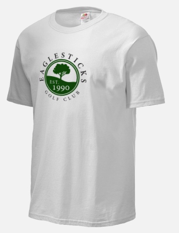 White EagleSticks golf shop T-shirt