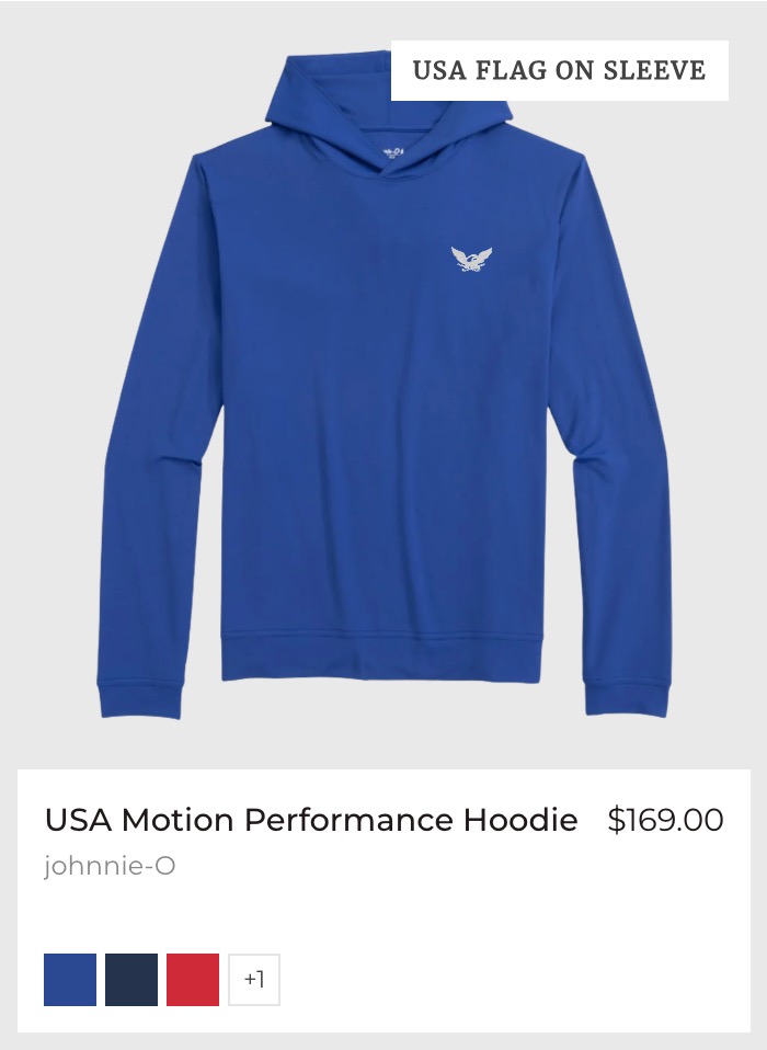 EagleSticks performance hoodie from the online Father’s Day golf collection
