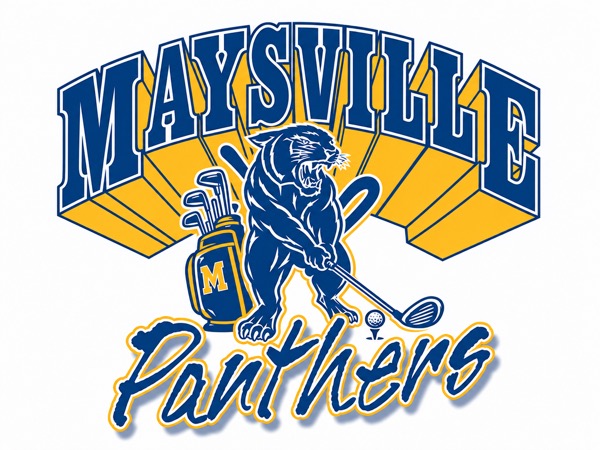 Maysville Panther golfer for the Maysville Athletic Boosters Golf Scramble at EagleSticks